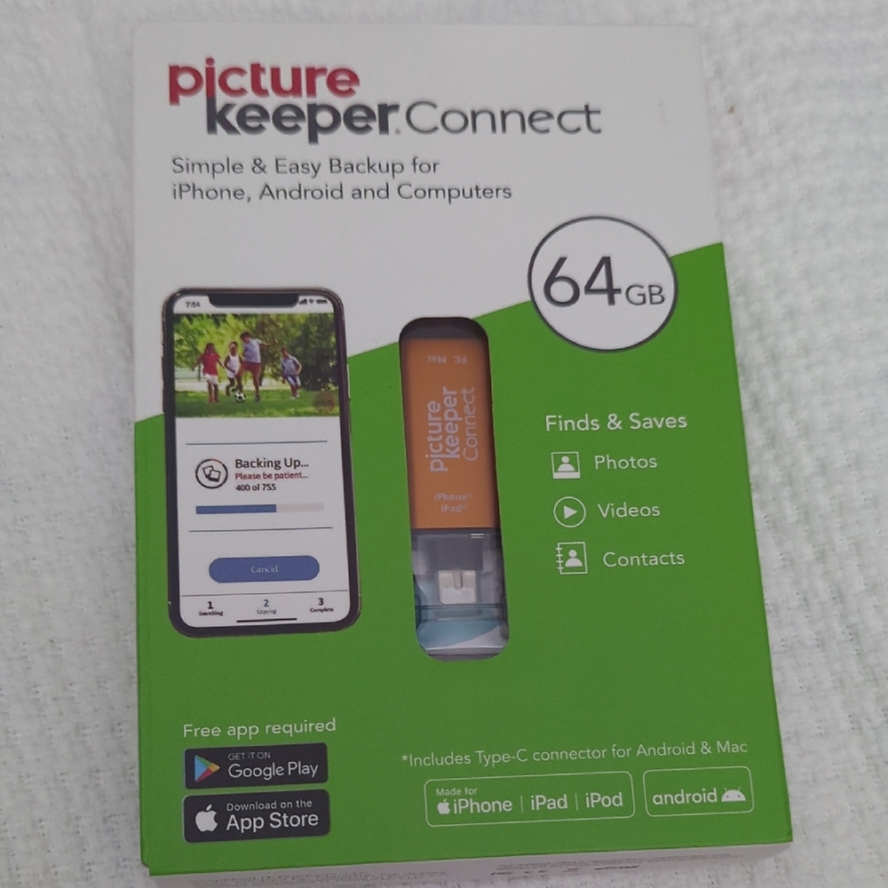 Picture Keeper Connect 64GB Backup Drive